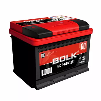 Аккумулятор Bolk 6CT-60.0 540A AKB6090