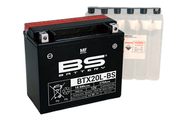 Аккумулятор BS BATTERY SLA  18.9ah BTX20L-BS Сухозаряженный AKB4536