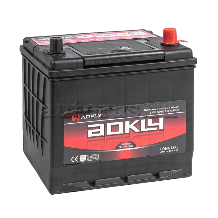 Аккумулятор AOKLY ASIA 70.0 80D23L, 580 А AKB6162
