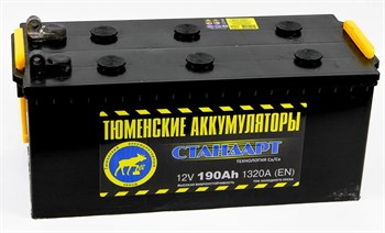 Тюмень STANDARD 6СТ -190 L  росс.болт AKB4354