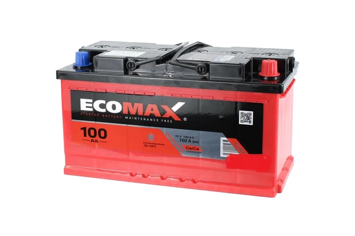 Аккумулятор EcoMax 6СТ-100.0, 700 А AKB4205