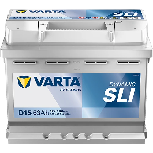 Аккумулятор VARTA Dynamic SLI 6СТ-63.0 (563 400 061), 610 А AKB4294