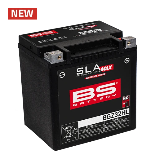 Мотоаккумулятор BS Battery SLA MAX BGZ32HL YIX30HL 33 А·ч 500 А AKB4443