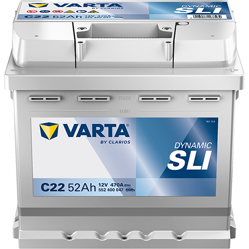 Аккумулятор Varta BD 6СТ-52.0  (552 400 047) AKB2656