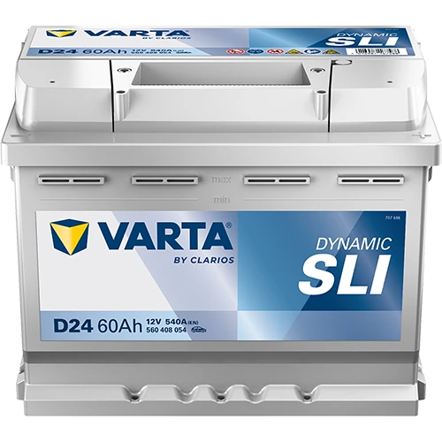 Аккумулятор VARTA Dynamic SLI 6СТ-60.0 (560 408 054), 540 А AKB2657