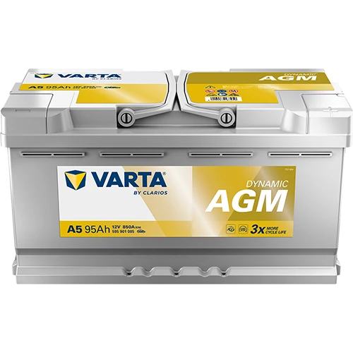 Аккумулятор VARTA Dynamic AGM 6СТ-95.0 (595 901 085), 850 А AKB4402