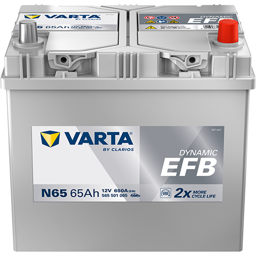 Аккумулятор Varta DYNAMIC EFB  6СТ-65.0 (565501065) яп.ст AKB2938