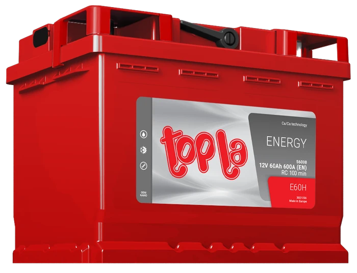 Аккумулятор Topla Energy 6СТ-60.0 AKB4510
