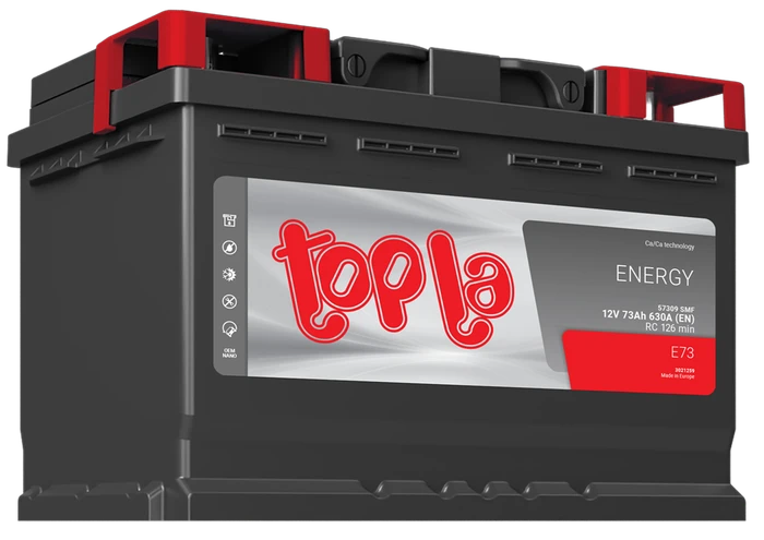 Аккумулятор Topla Energy 6СТ-73.0 (57309) низкий AKB4513