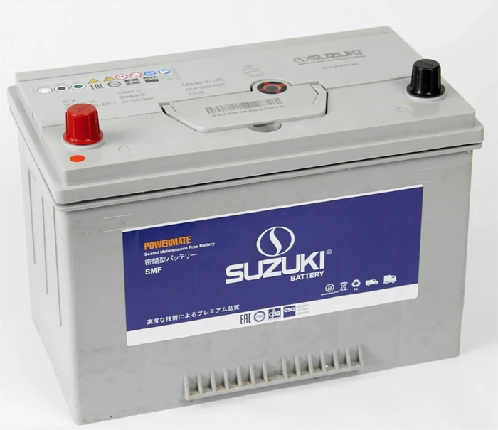 Аккумулятор SUZUKI 6СТ-90.1 (105D31R) бортик, 820 А AKB6214