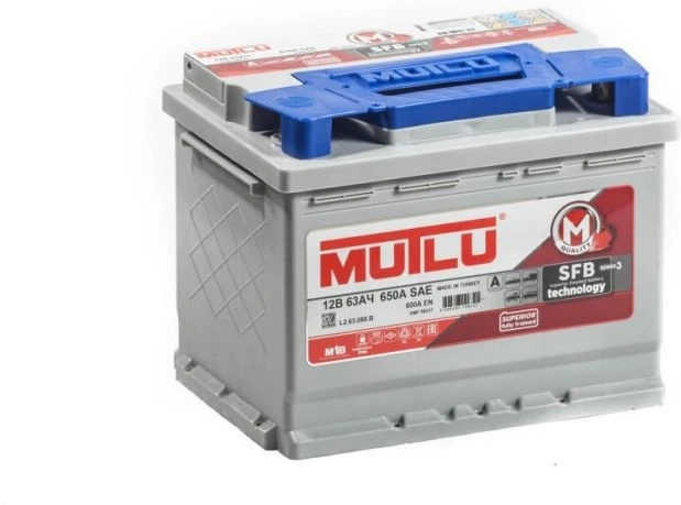Аккумулятор Mutlu SFB M3 6СТ-63.1, 640 А AKB2828