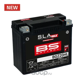 Мотоаккумулятор BS Battery SLA MAX 21.1 А·ч (YTX20HL) AKB1500
