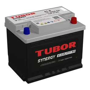 Аккумулятор TUBOR SYNERGY 61.0 VL 600 А AKB4377