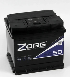 Аккумулятор ZORG 6СТ-50.0, 450 А AKB6051