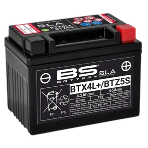 Мотоаккумулятор BS Battery SLA 4,2 А·ч, 65 А (YTX4L/YTZ5SL) AKB4528