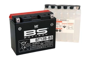 Мотоаккумулятор BS Battery AGM, 12В, 10,5 А·ч 210 А (YT12B-BS) BT12B-BS AKB4527