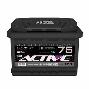 Аккумулятор ACTIVE FROST 6СТ-75.0 620 А AKB2736