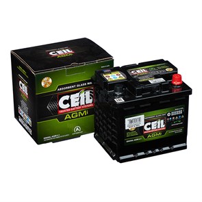 Аккумулятор CEIL DIN AGM  50Ah, 540A AKB6064