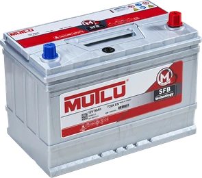 Аккумулятор Mutlu SFB M3 6СТ-90.0 (155D31FL) бортик, 720 А AKB2794