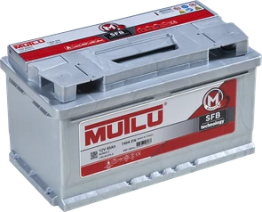 Аккумулятор Mutlu SFB M2 6СТ-80.0 низкий, 740 А AKB2818