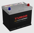 Аккумулятор TUBOR ASIA SILVER 6СТ-77.0 VL бортик, 650 А AKB6269