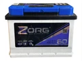 Аккумулятор ZORG 6СТ-60.0 низкий, 520 А AKB4238