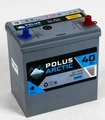 Аккумулятор POLUS ARCTIC 6СТ-40.0 (40B19L) тонкие клеммы, 300 А AKB4223