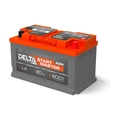 Аккумулятор DELTA START MASTER AGM 80R, 80 А·ч, 800 А AKB4419