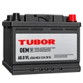 Аккумулятор TUBOR STANDART 6СТ-60.0 VL, 550 А AKB4386